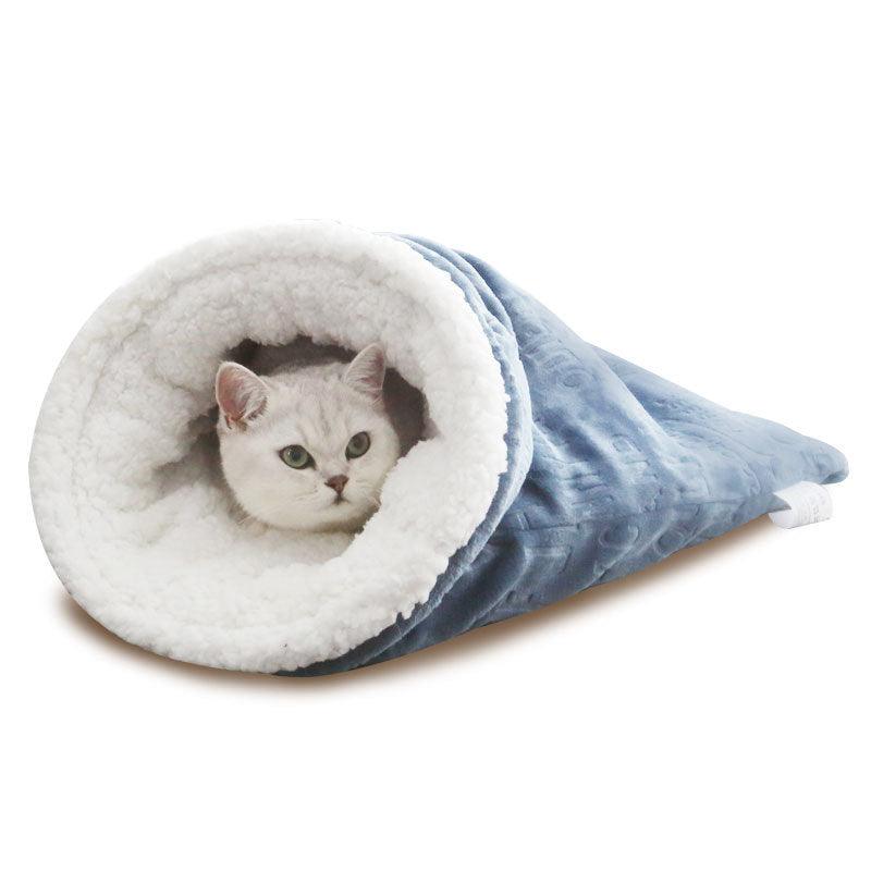 Super Cozy Christmas Cat Nest: Your Furry Friend's Ultimate Comfort Zone-0