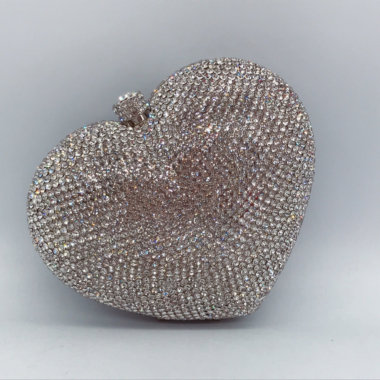  Heart-shaped Diamond Dinner Bag