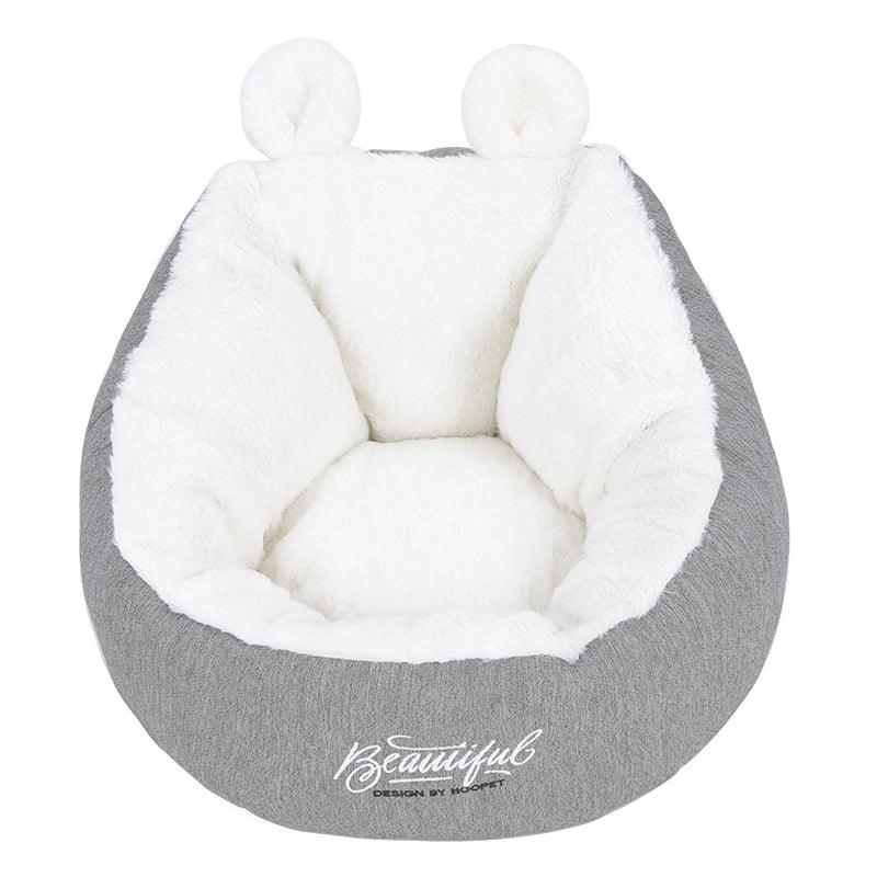 Snugglepaws Deluxe Cozy Cotton Small Dog Bed -1