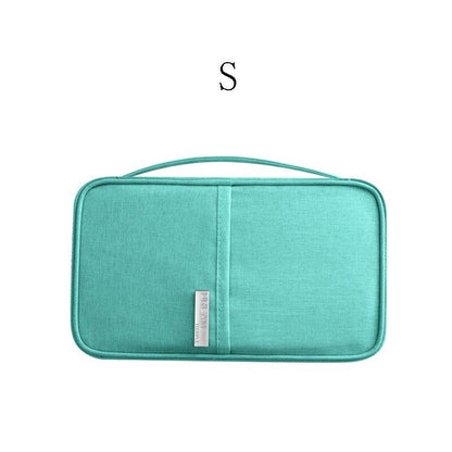 Card & Passport Organizer - SteelBlue