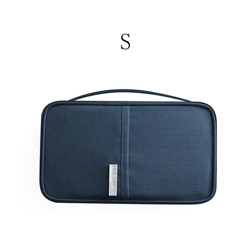 Card & Passport Organizer - SteelBlue