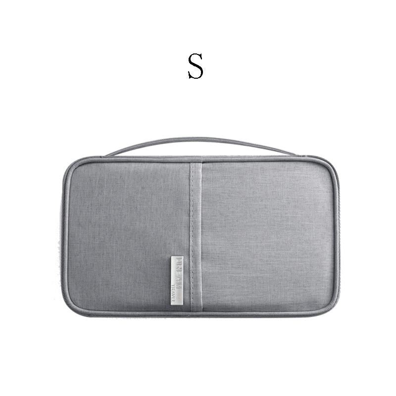 Card & Passport Organizer - SteelBlue