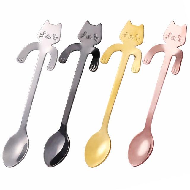 Cat Coffee Spoon - SteelBlue & Co.