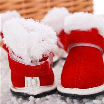 Cozypaws: Stylish Cotton Shoes For Pets-2