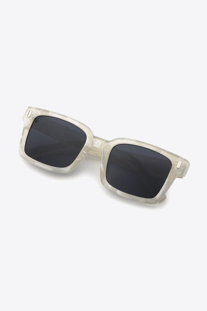 Polycarbonate Square Sunglasses - SteelBlue