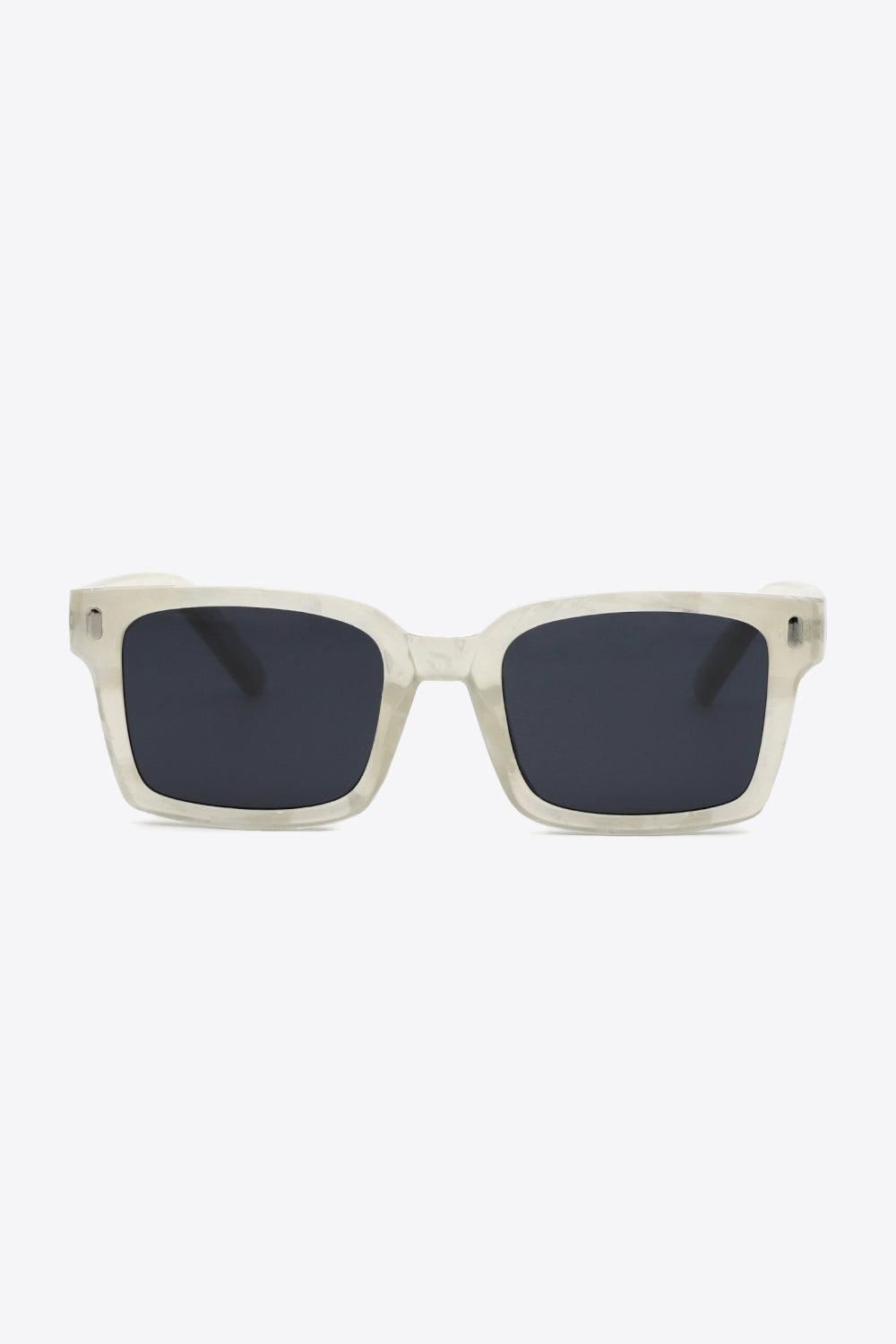 Polycarbonate Square Sunglasses - SteelBlue