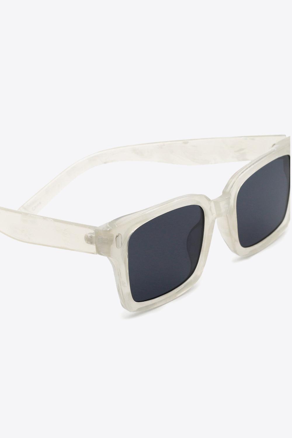 Polycarbonate Square Sunglasses - SteelBlue