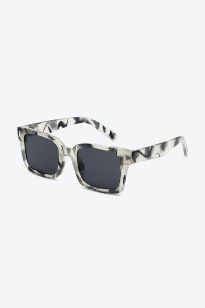 Polycarbonate Square Sunglasses - SteelBlue