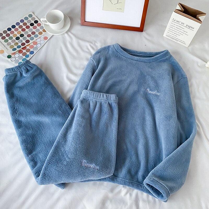 Velvet Pajamas Set - SteelBlue & Co.