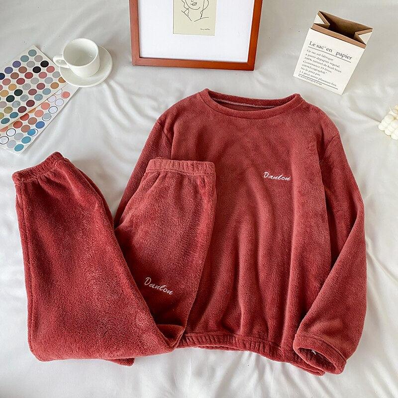 Velvet Pajamas Set - SteelBlue & Co.