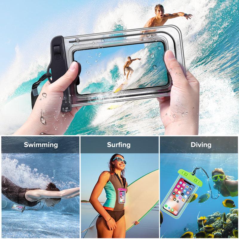 Waterproof Phone Case Cover - SteelBlue