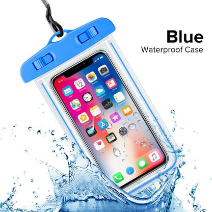 Waterproof Phone Case Cover - SteelBlue