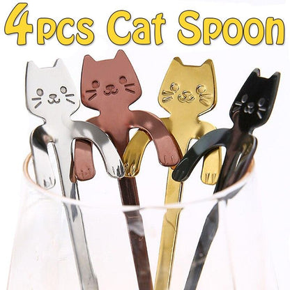 Cat Coffee Spoon - SteelBlue & Co.