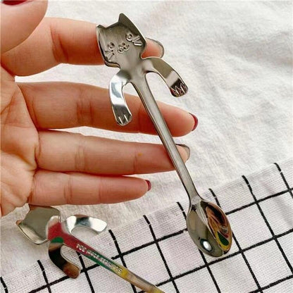 Cat Coffee Spoon - SteelBlue & Co.