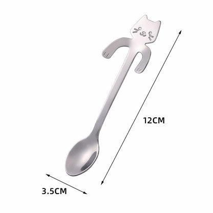 Cat Coffee Spoon - SteelBlue & Co.