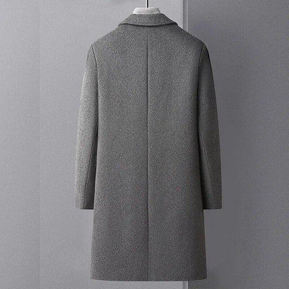 Men's Wool Trench Coat - SteelBlue & Co.