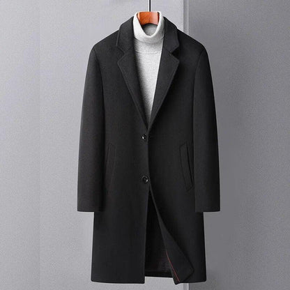 Men's Wool Trench Coat - SteelBlue & Co.