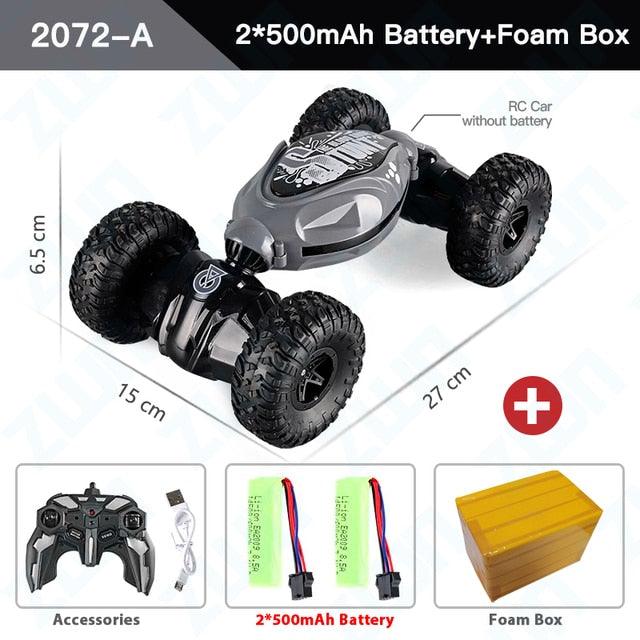 RC Car Stunt Remote Control Car - SteelBlue