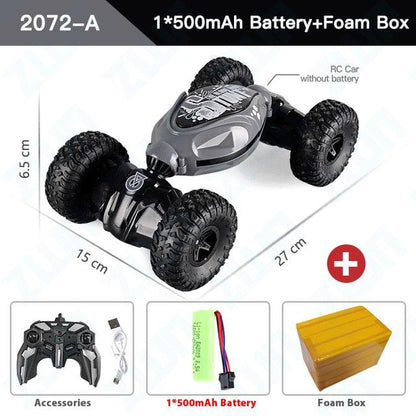 RC Car Stunt Remote Control Car - SteelBlue