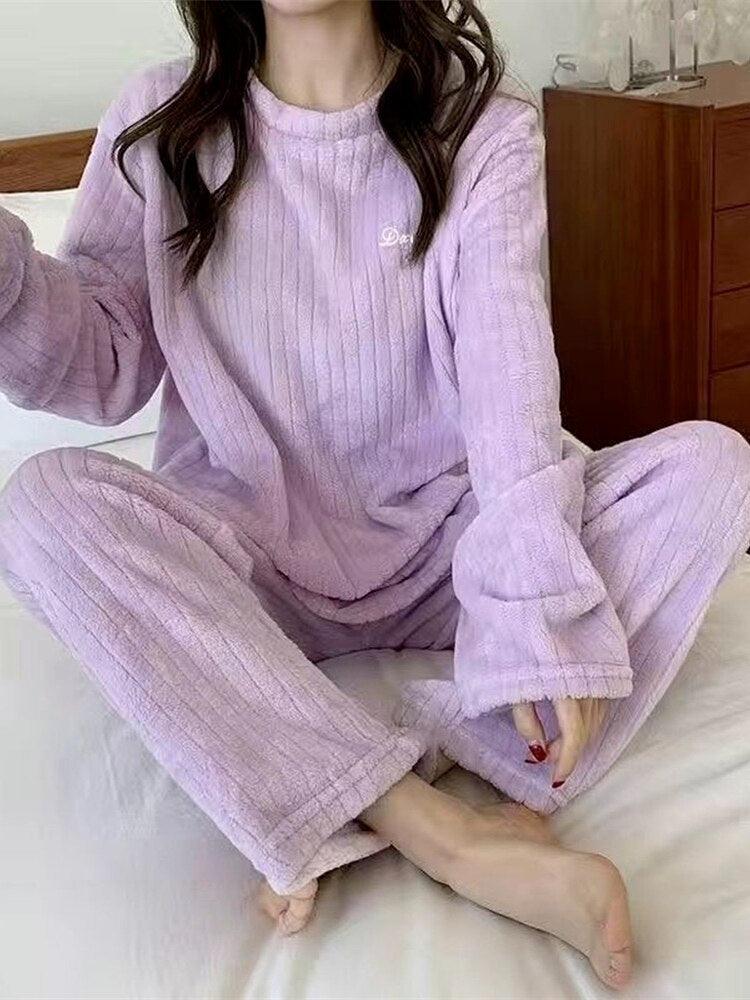 Velvet Pajamas Set