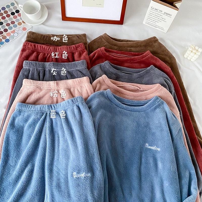 Velvet Pajamas Set